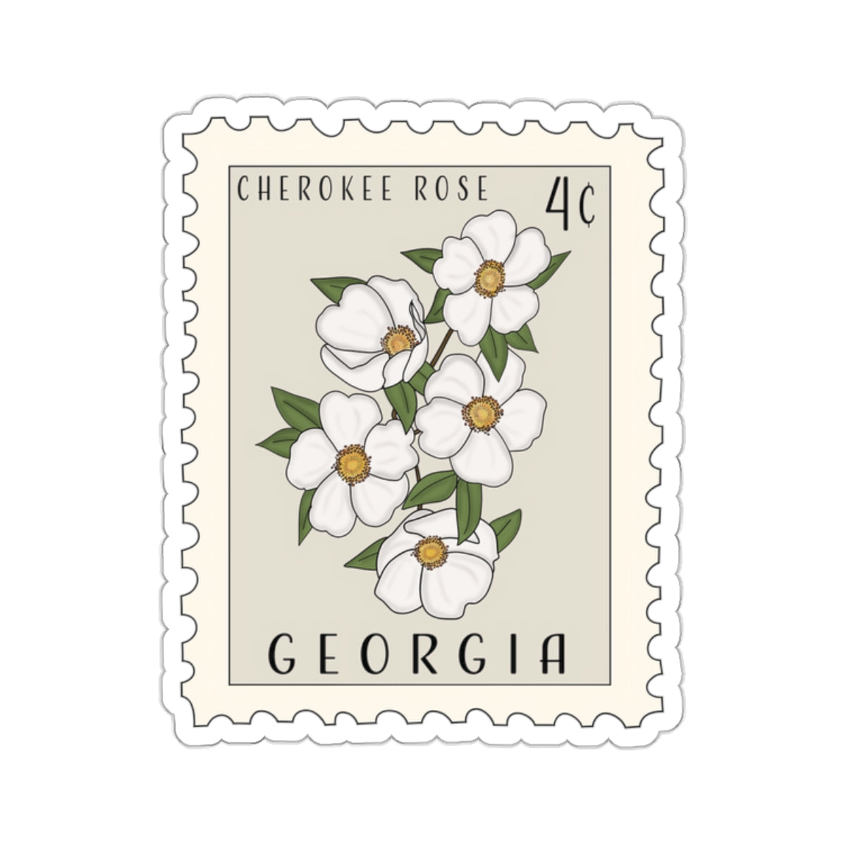 Georgia State Flower Stamp