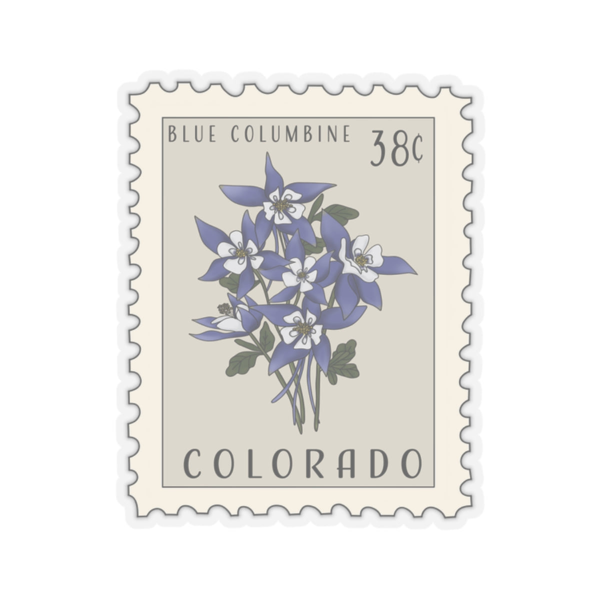 Colorado State Flower Stamp