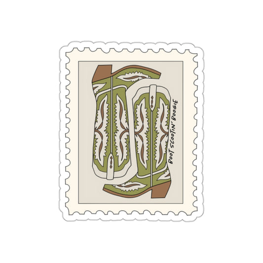 Boot Scootin' Boogie Stamp