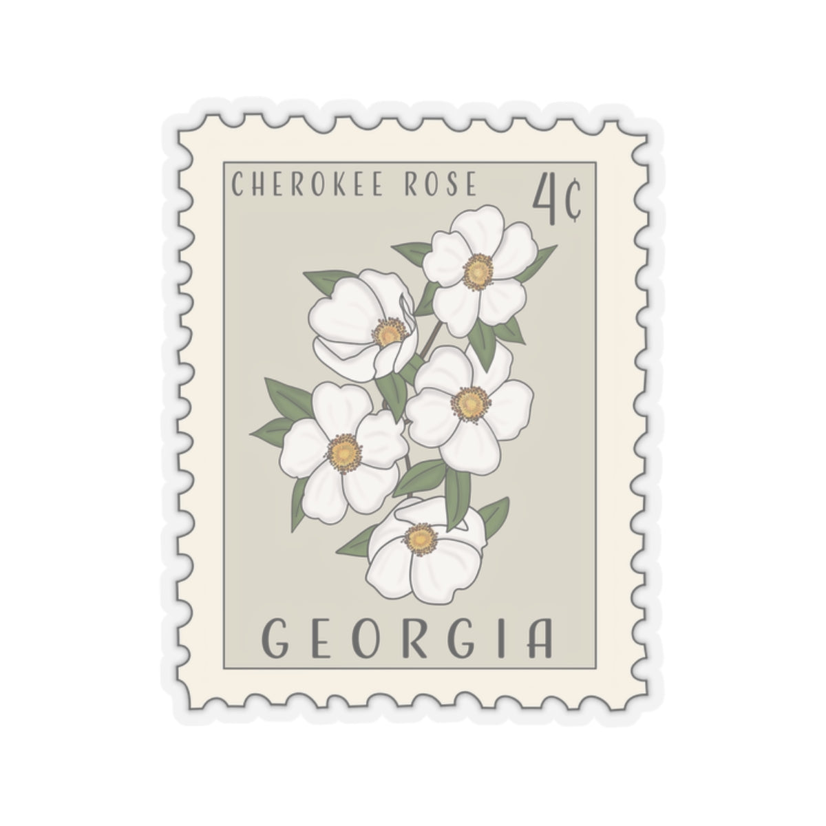 Georgia State Flower Stamp