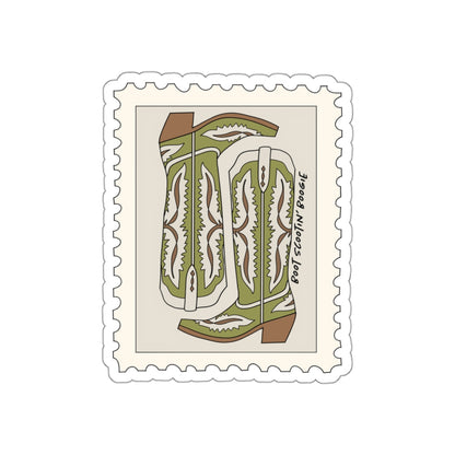 Boot Scootin' Boogie Stamp