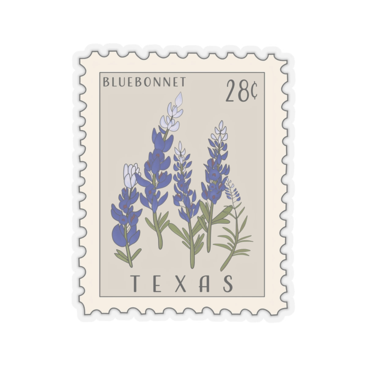 Texas State Flower Stamp