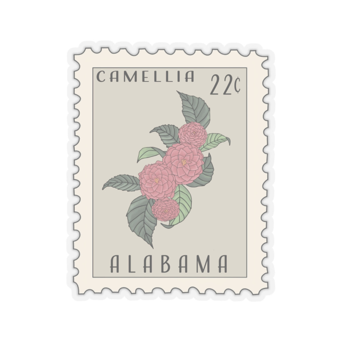 Alabama State Flower Stamp